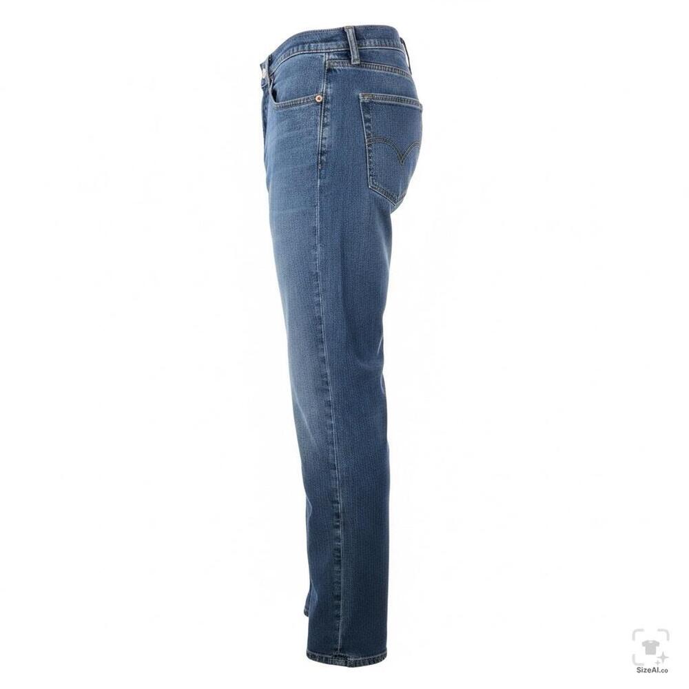 Levis 511 Jeans Mens 34x31 Blue Denim Slim Fit Straight Leg Stretch Zip Fly